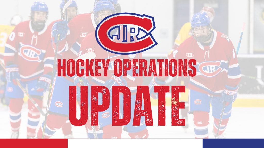Canadiens Announce Changes Within Hockey Operations Staff ahead of 2023-24 season